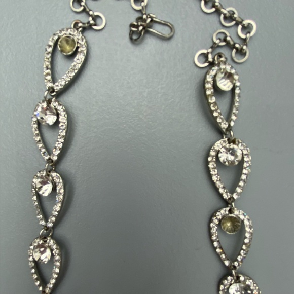 Cache Elegant Rhinestone Embellished Coral Pink Evening Gown (flawed) - Picture 16 of 16